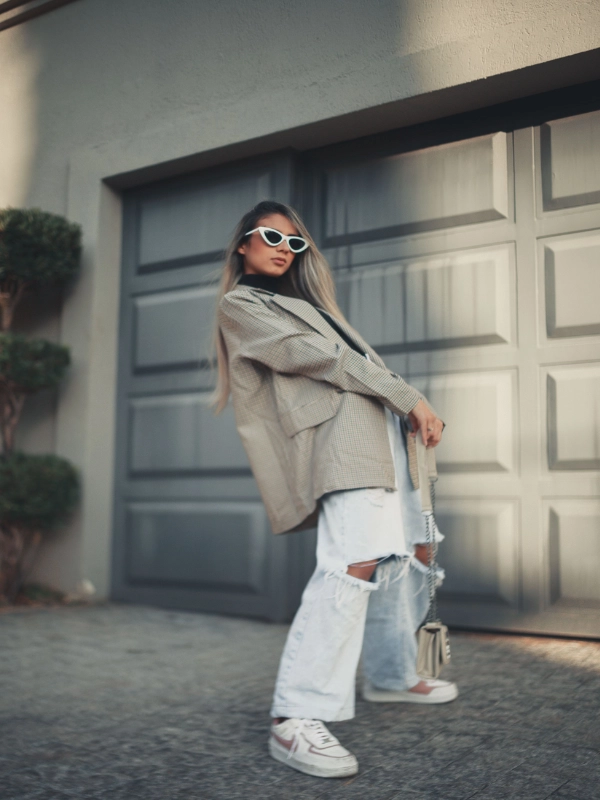 Coupe vent beige été