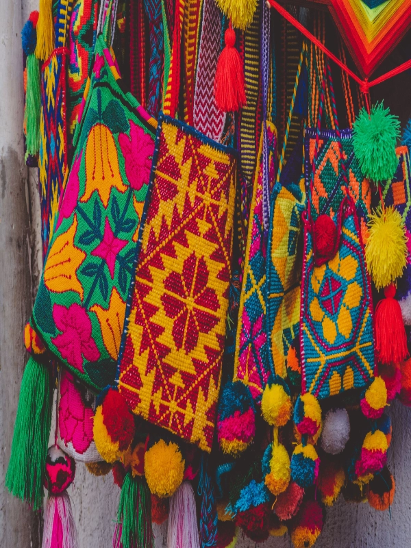Fond couleurs vives